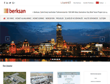 Tablet Screenshot of berksan.com